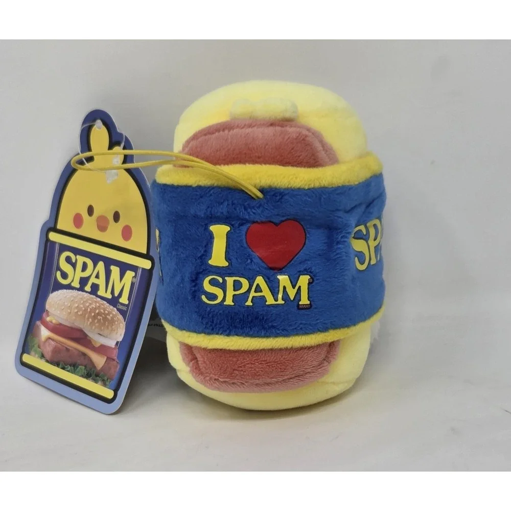 Stuffed‎ Animal Plush Toy - Official SPAM Musubi Blanket Chickiroll Plush 4''